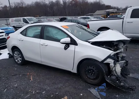2015 Toyota Corolla L from USA, damaged, VIN 5YFBURHE9FP268092